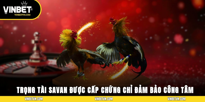 Trọng tài tại Savan được cấp chứng chỉ, đảm bảo công tâm